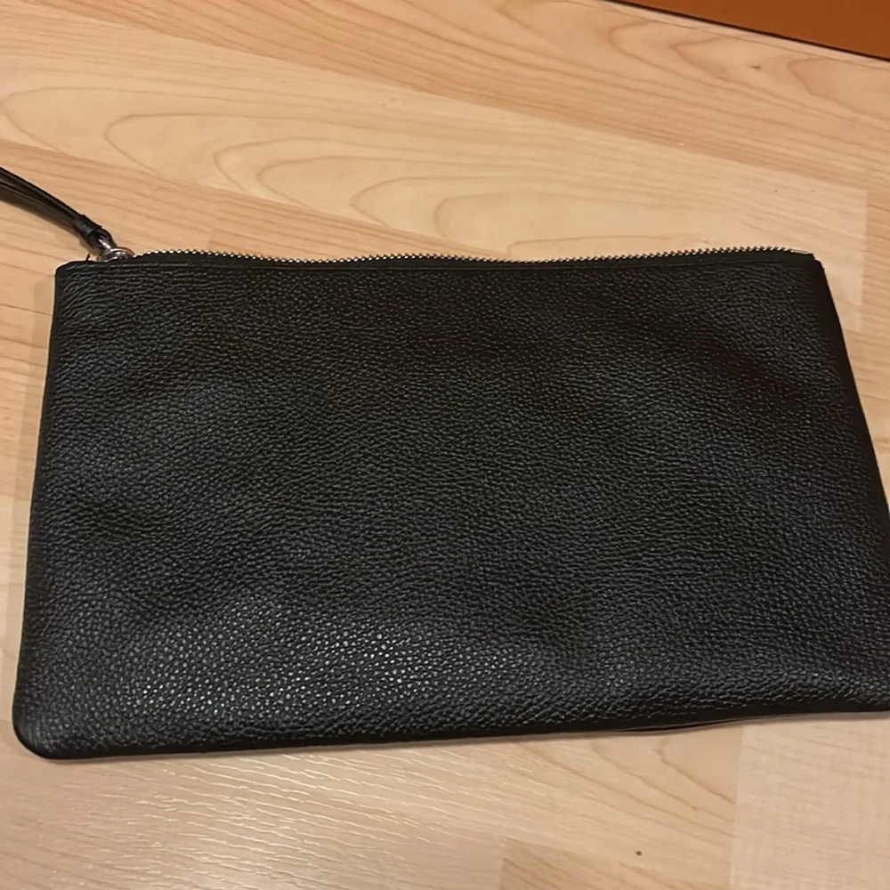 Henri Bendel New York‎ Black makeup Bag clutch purse NEW